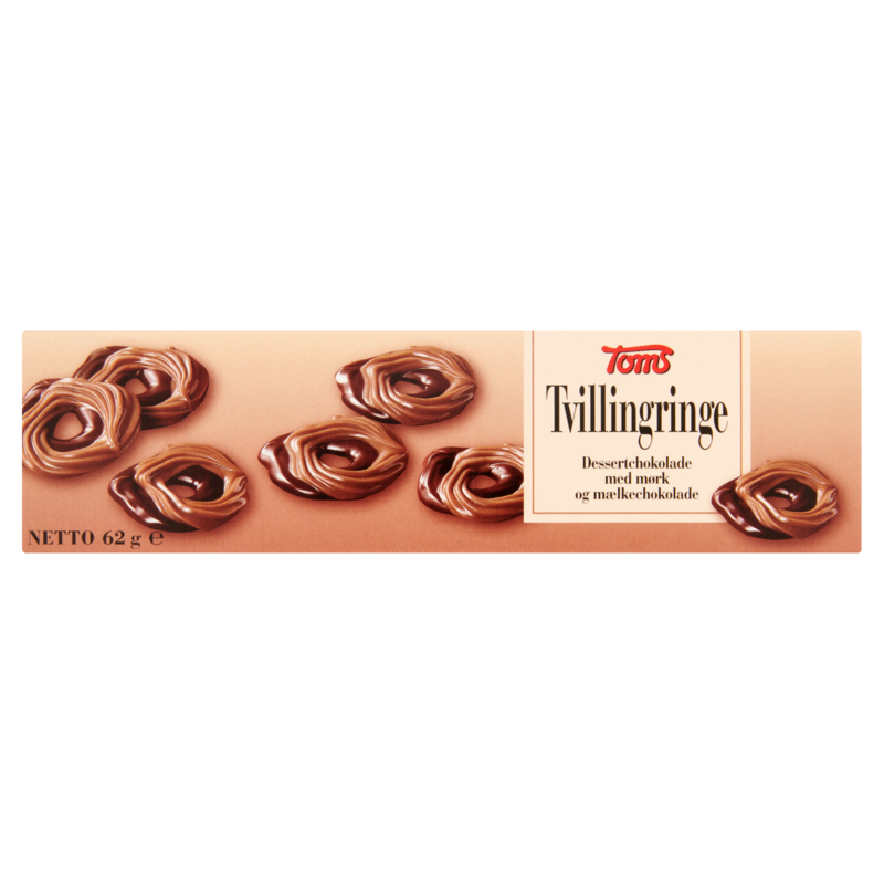 Toms - Tvillingeringe - chocolate