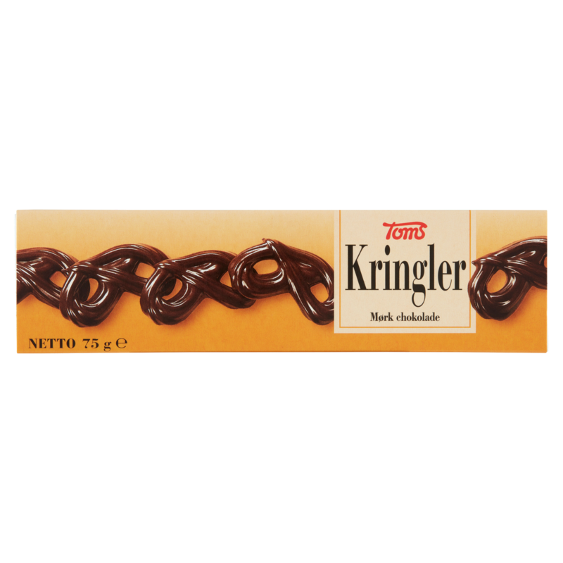 Toms - Chokolade Kringler - dark chocolate