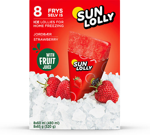 Sun Lolly - Strawberry