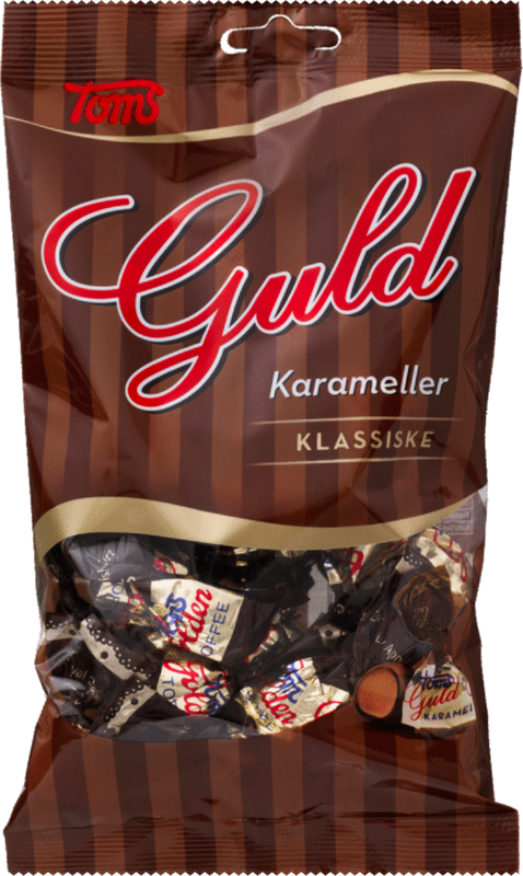 Toms - Guldkarameller - chocolate, caramel