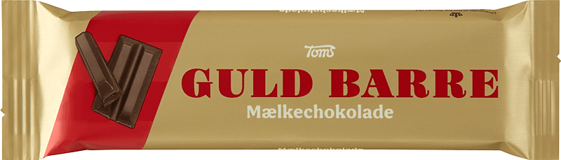Toms - Guld Barre - Mælkechokolade