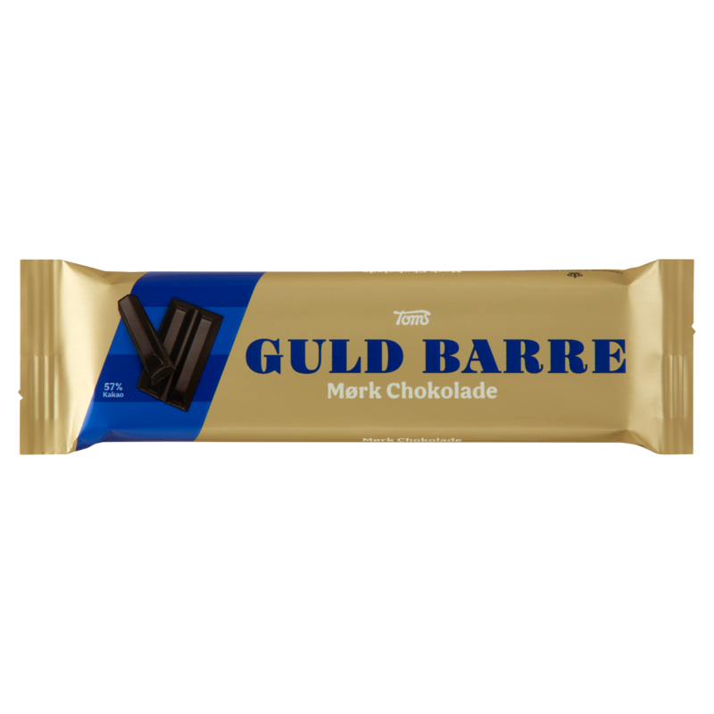 Toms - Guld Barre - Mørk Chokolade 57%