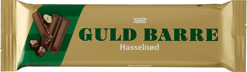 Toms - Guld Barre - Hasselnød