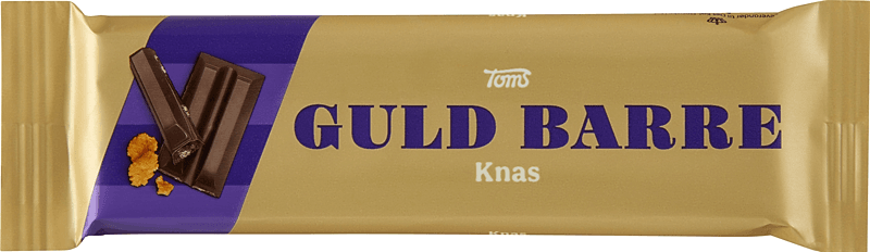 Toms - Guld Barre - Knas - Best Before Date 10th September 2026