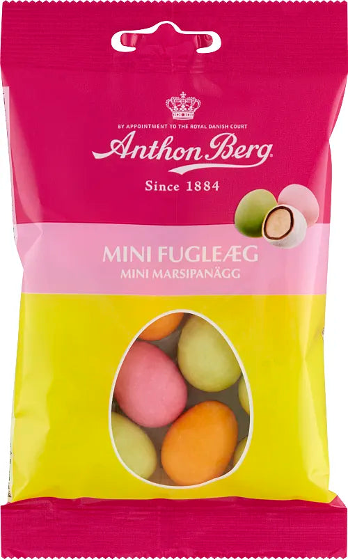Anthon Berg - Mini Fugleæg - marcipan/chocolate