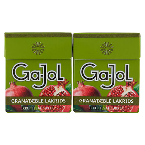 Ga-Jol granatæble 2pk. - licorice / pomegranate