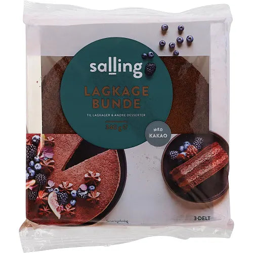 Salling - Lagekagebund m. kakao