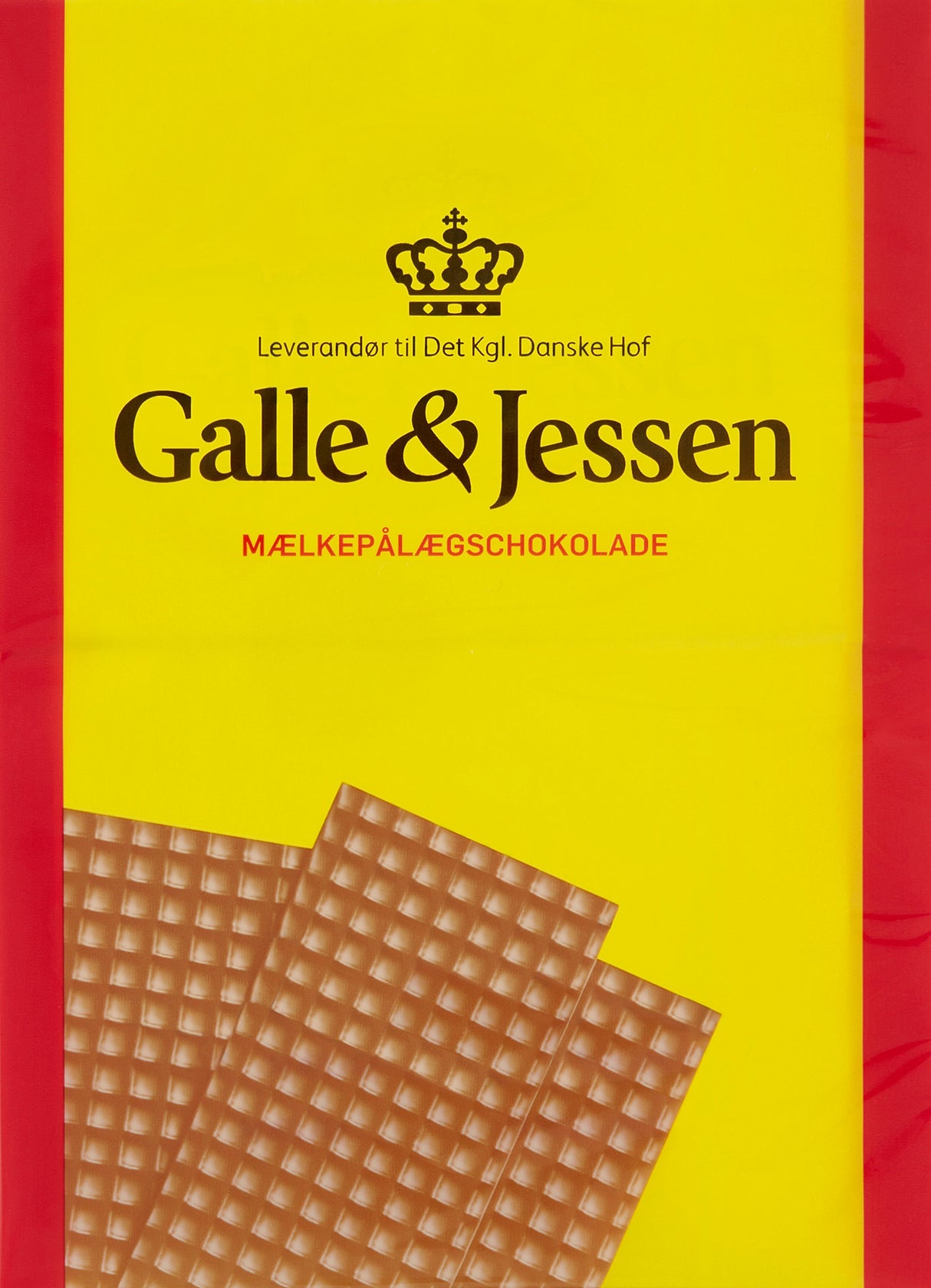 Galle&Jessen Pålægschokolade Lys 2pk