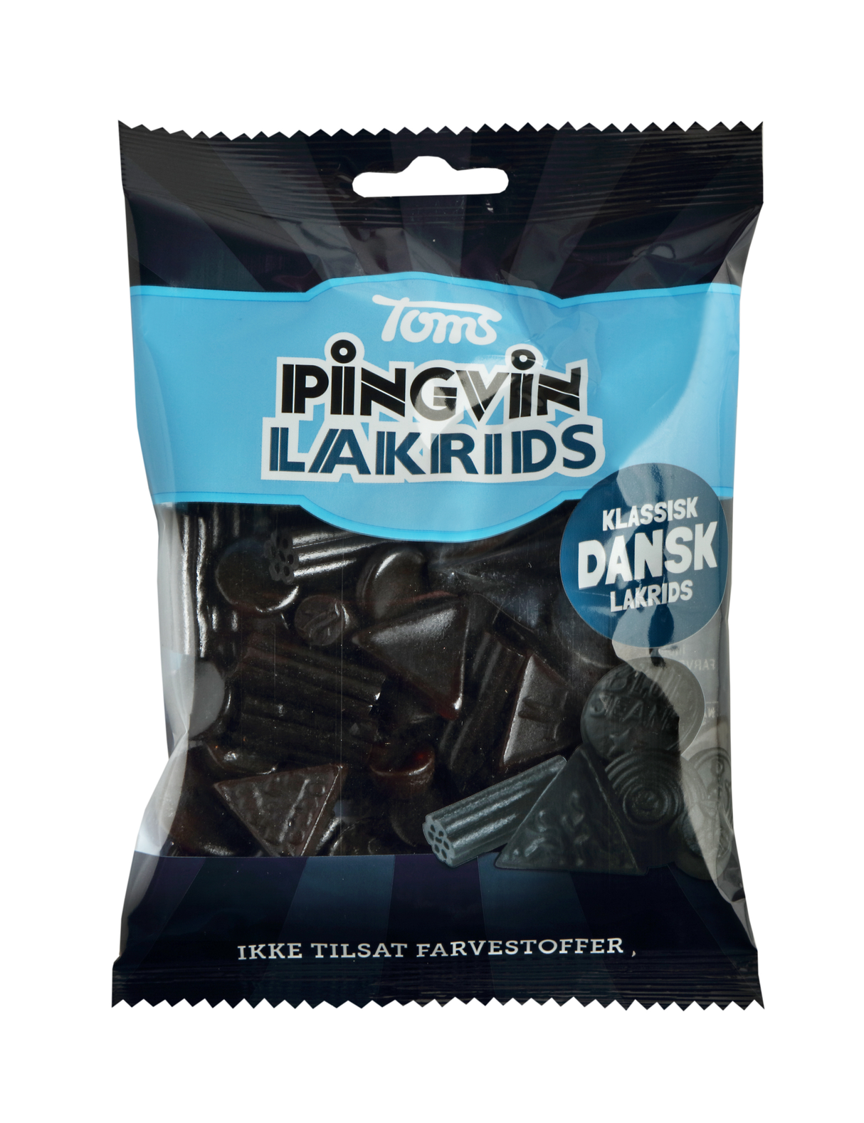 Toms - Pingvin Lakrids - Licorice Best before date 21st February 2026