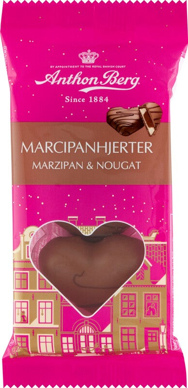 Anthon Berg - Marcipanhjerter - marzipan & nougat
