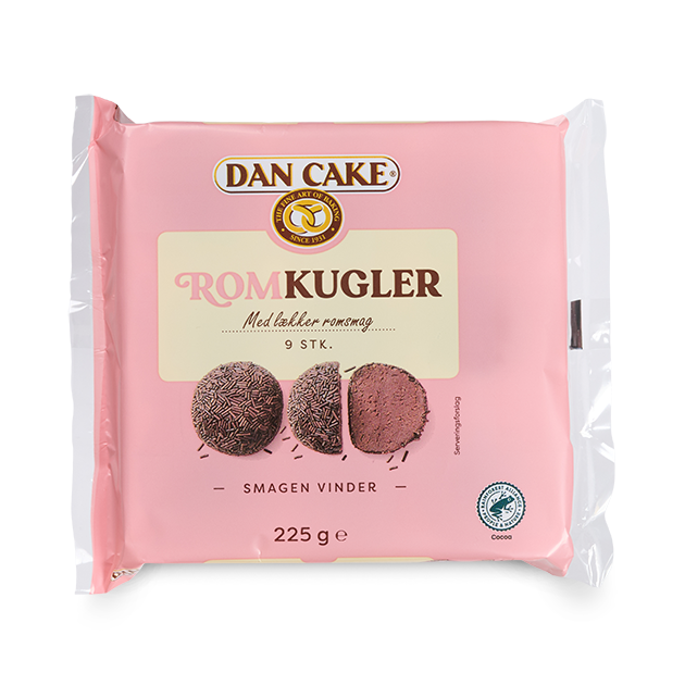 Dan Cake - Romkugler 9 stk.