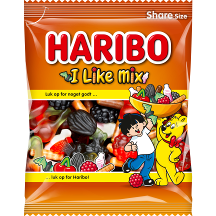 Haribo I Like Mix - winegum / liquorice