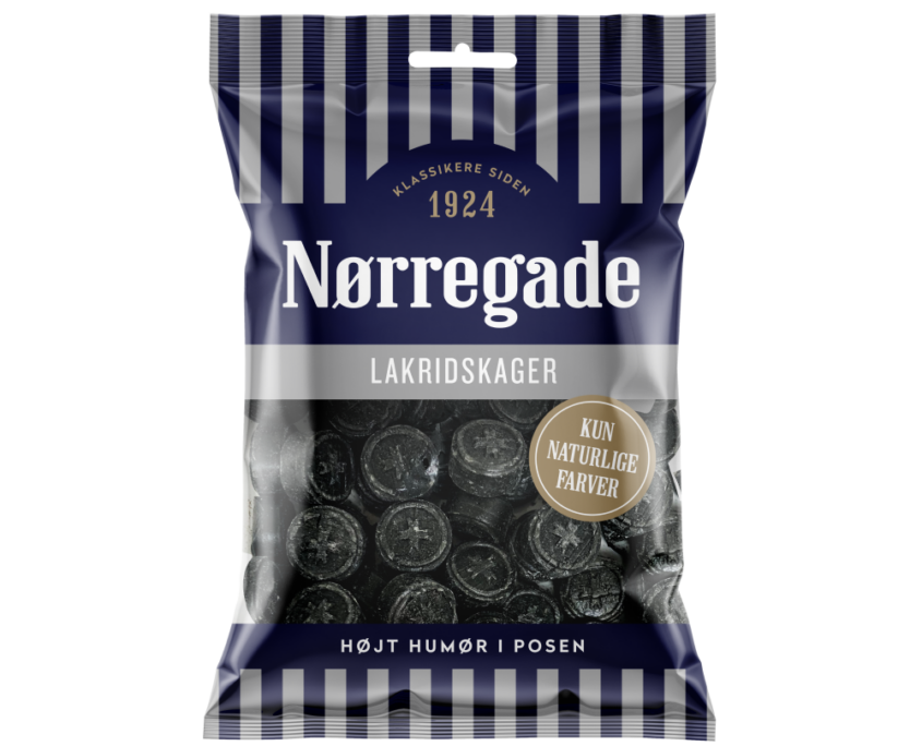 Nørregade - Lakrids Kager - sweet liquorice