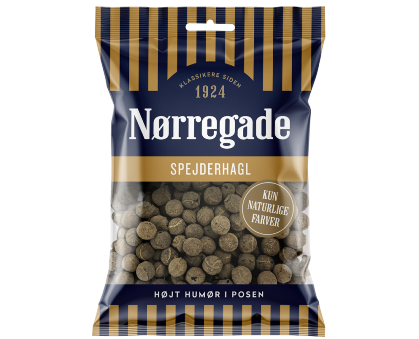 Nørregade - Spejderhagl - a very Danish Licorice candy