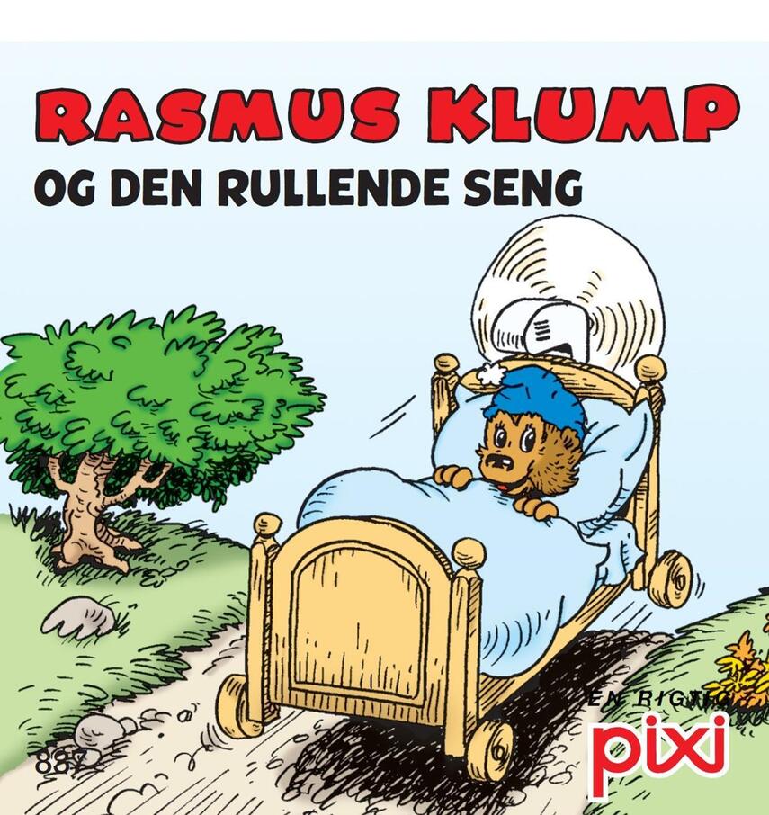 Book - Rasmus Klump og den rullende seng