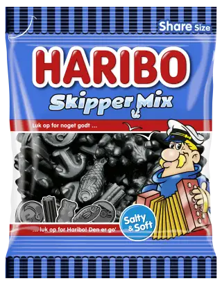 Haribo Skipper Mix - liquorice mix