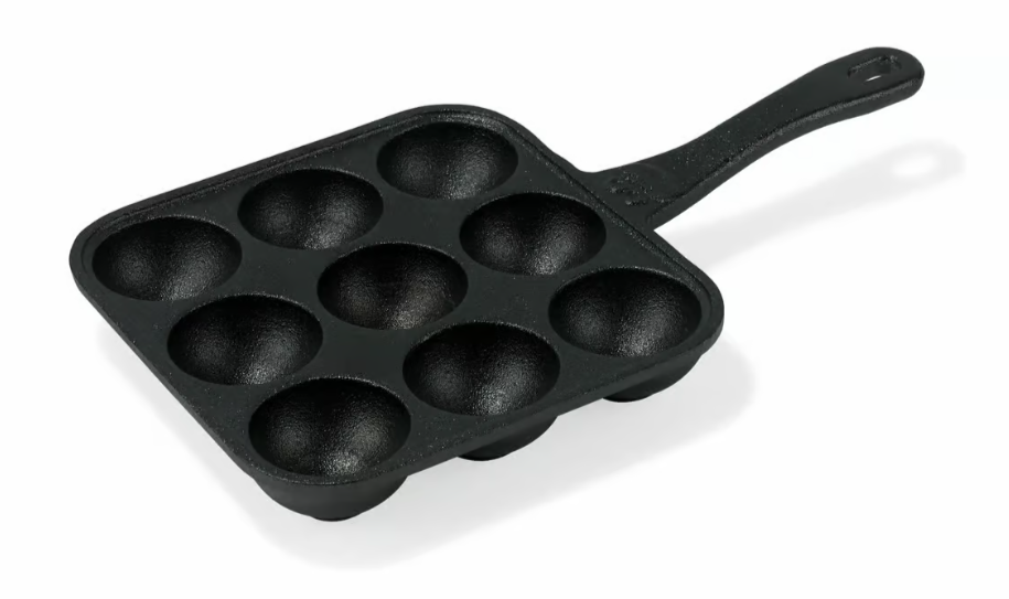 Æbleskivepande - Støbejern (not in stock - we will ship your order within 1 week)