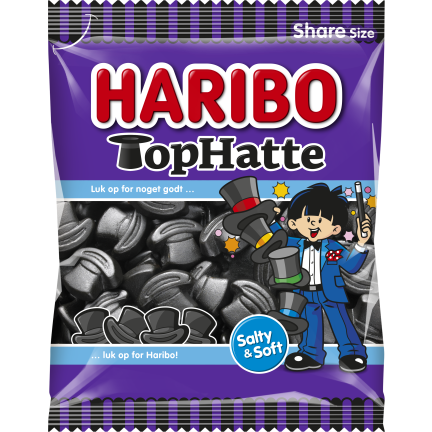Haribo TopHatte - liquorice