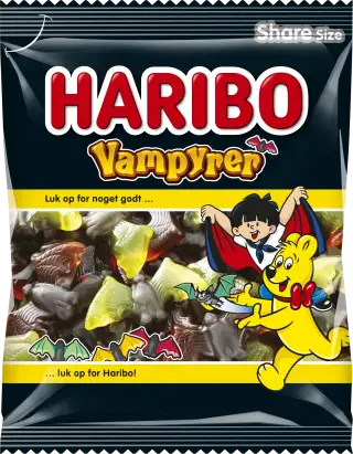 Haribo Vampyrer - winegum