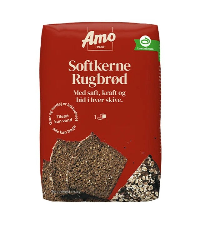 Amo - Softkerne Rugbrød - ryebread mix