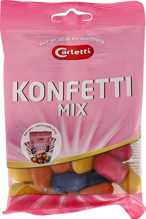 Carletti - Konfetti Mix- soft sweet liquorice