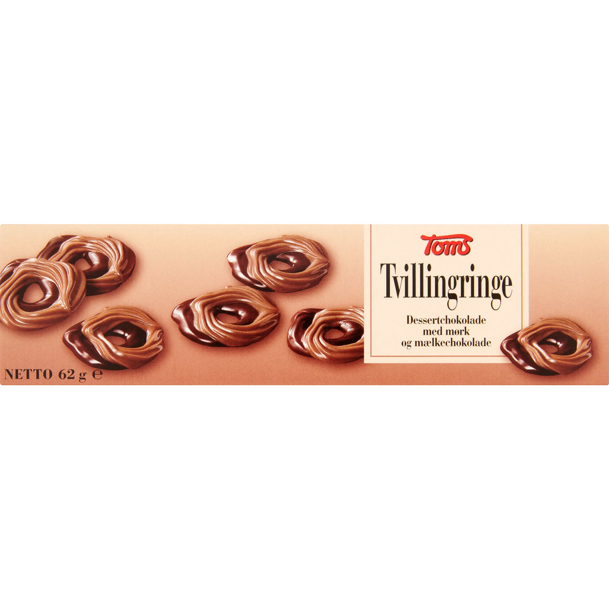 Toms - Tvillingeringe - chocolate