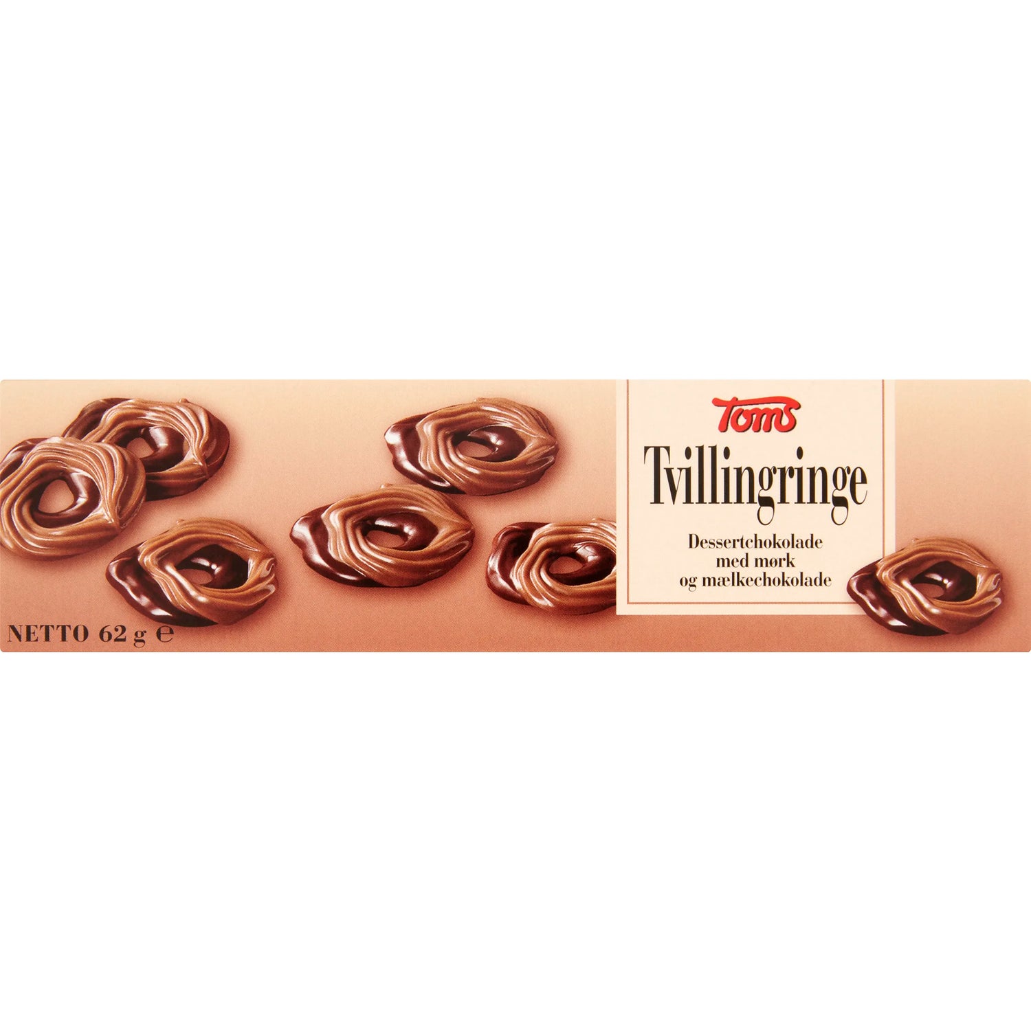 Toms - Tvillingeringe - chocolate