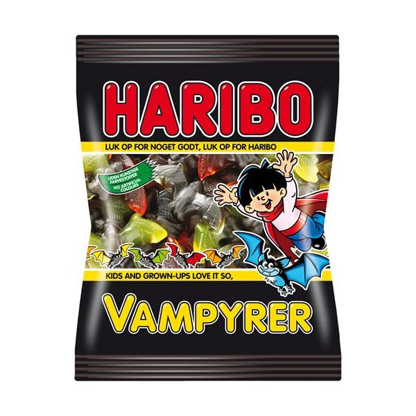 Haribo Vampyrer - winegum Best before date February 2026