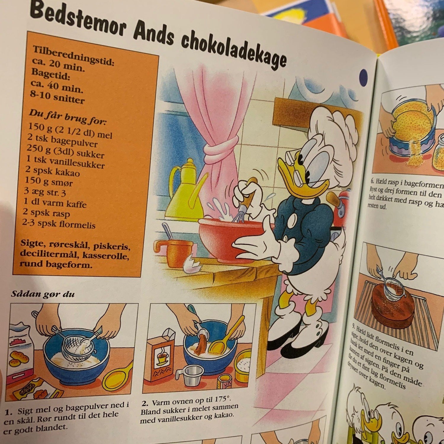 Book - Anders Ands Kogebog