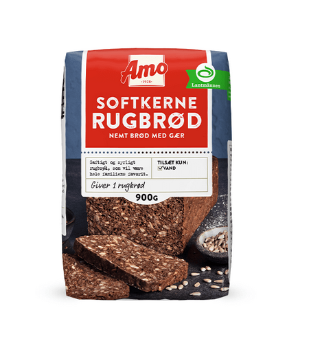 Amo - Softkerne Rugbrød - ryebread mix