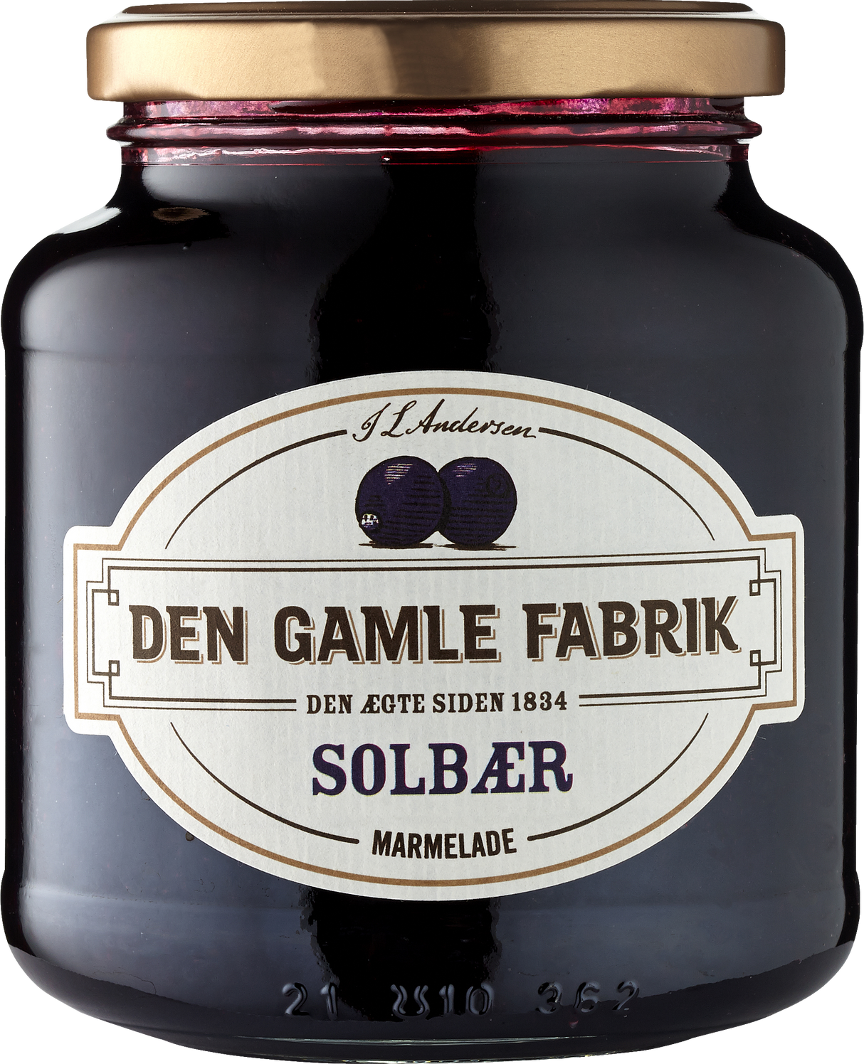 Den Gamle Fabrik - Solbær Marmelade - blackcurrant