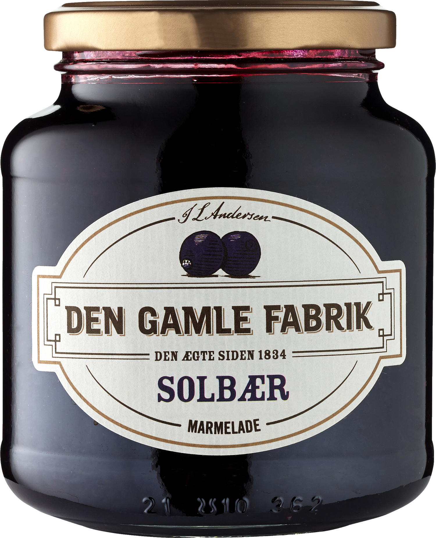Den Gamle Fabrik - Solbær Marmelade - blackcurrant