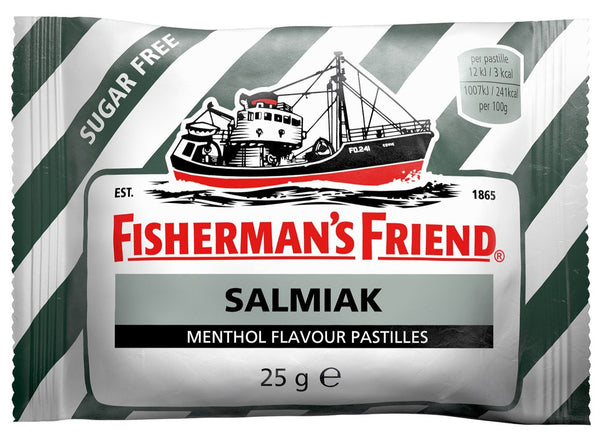 Fisherman`s Friend Salmiak 3pk - salmiac liqurice tablet