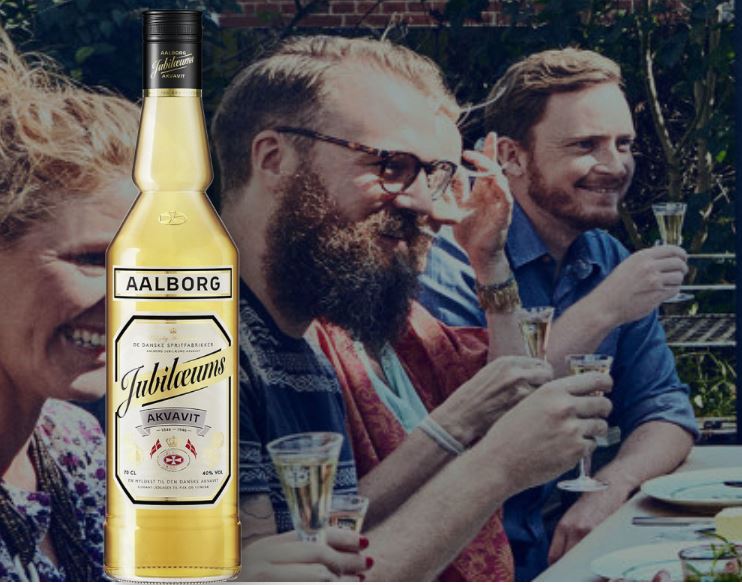 Jubilæumsakvavit (40%) 0,70 l / Aalborg Akvavit
