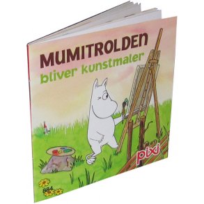 Mumitrolden bliver kunstmaler (not in stock - it will take up to two weeks before shipping your order)