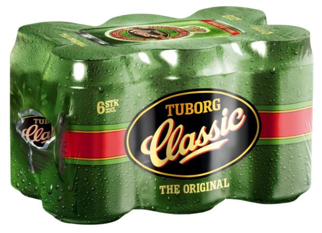 Tuborg classic 6 pk - beer