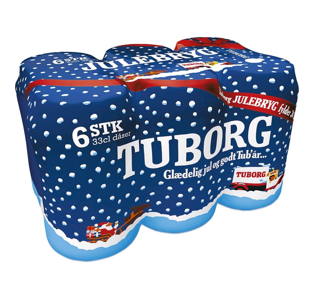 Tuborg Julebryg 2025 6 pk - Christmas beer