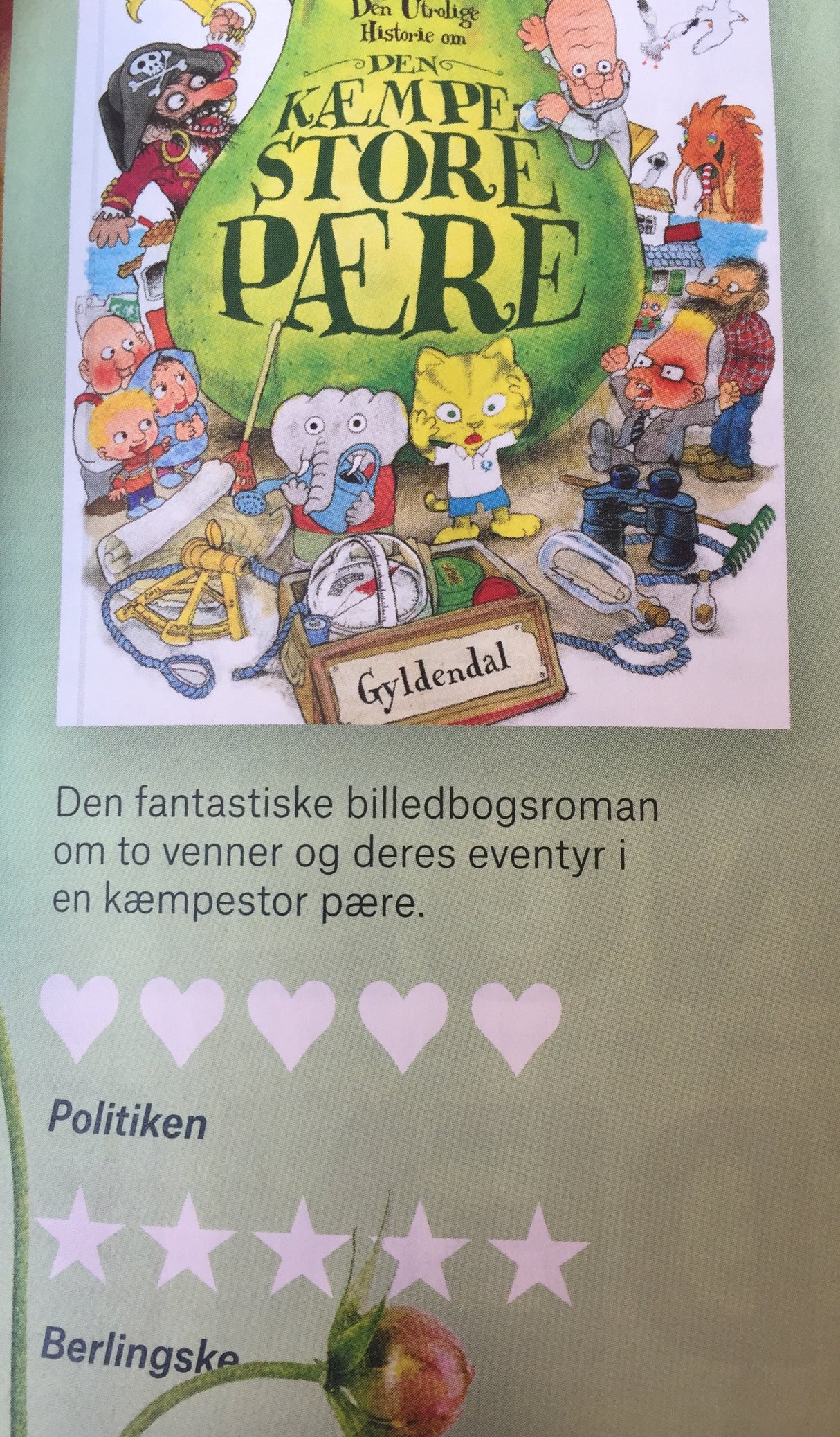 Book - Den utrolige historie om den kæmpestore pære