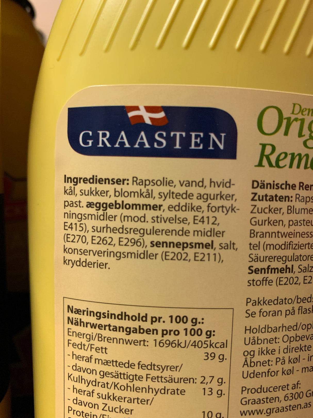 Graasten Remoulade 375g - the best in the world