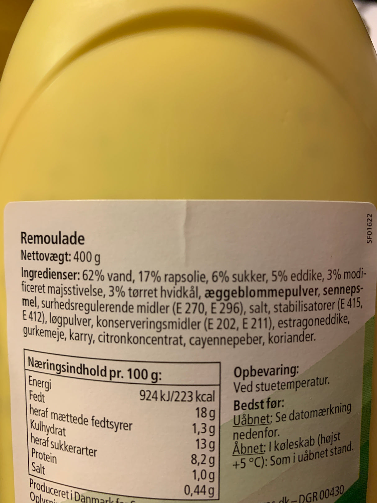 Remoulade 400g - Dressing (Private Label)