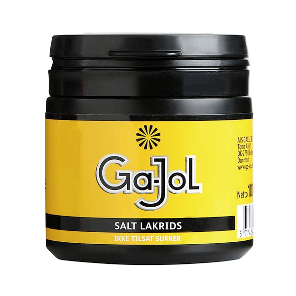 Ga-Jol Salt Lakrids Gul Cup - salty liquorice