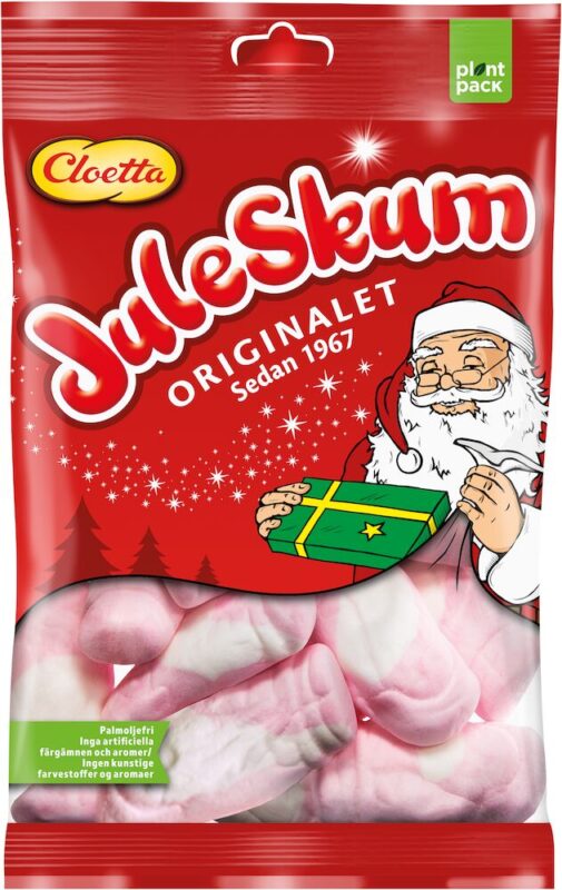 Cloetta - Juleskum Julemand - sugar foam