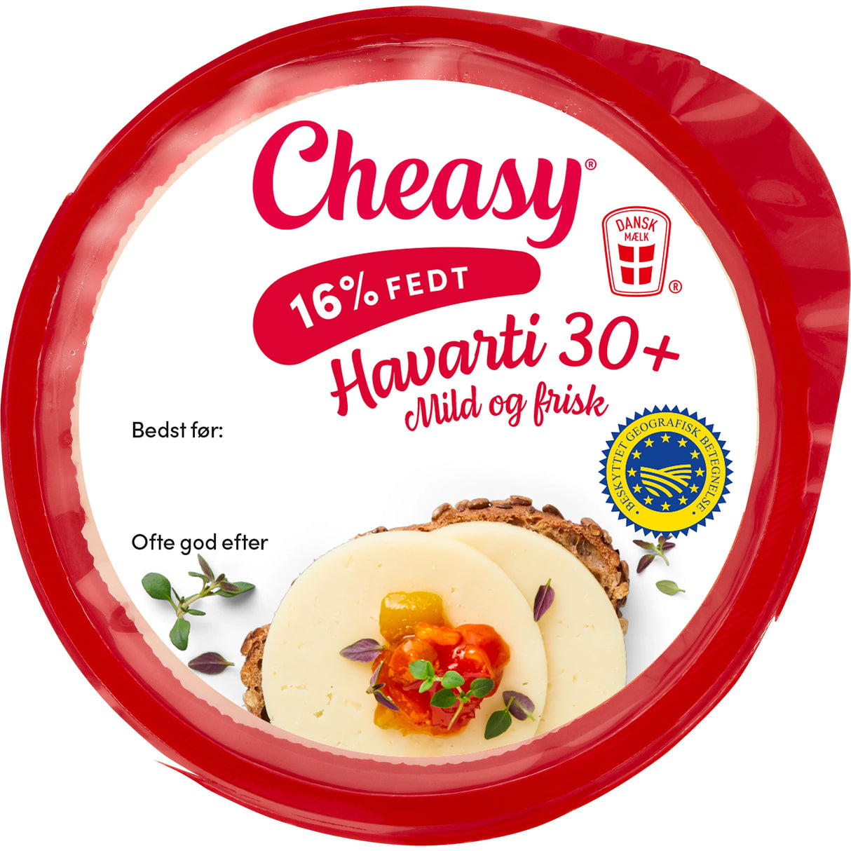 Cheese - Havarti skæreost mild 30+