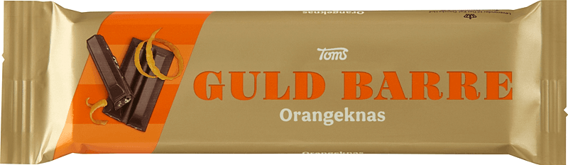 Toms - Guld Barre - Orangeknas - Best Before Date 25th September 2026