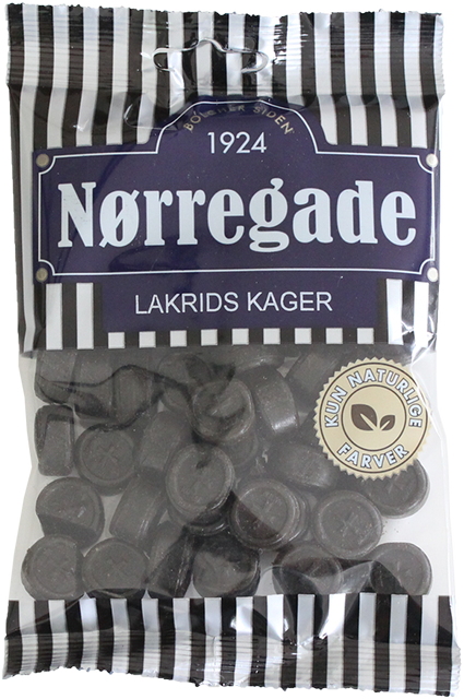 Nørregade - Lakrids Kager - sweet liquorice