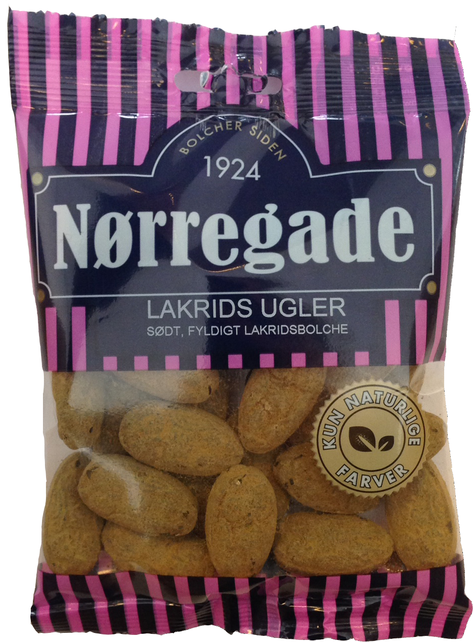 Lakrids Ugler - sweet liquorice with powder