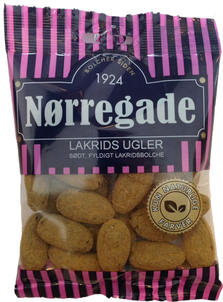 Lakrids Ugler - sweet liquorice with powder