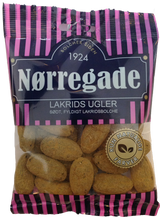 Nørregade - Lakrids Ugler - sweet liquorice with powder