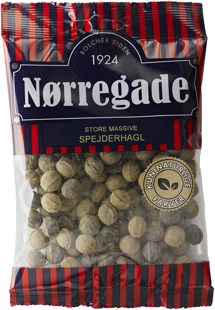 Nørregade - Spejderhagl - a very Danish Licorice candy