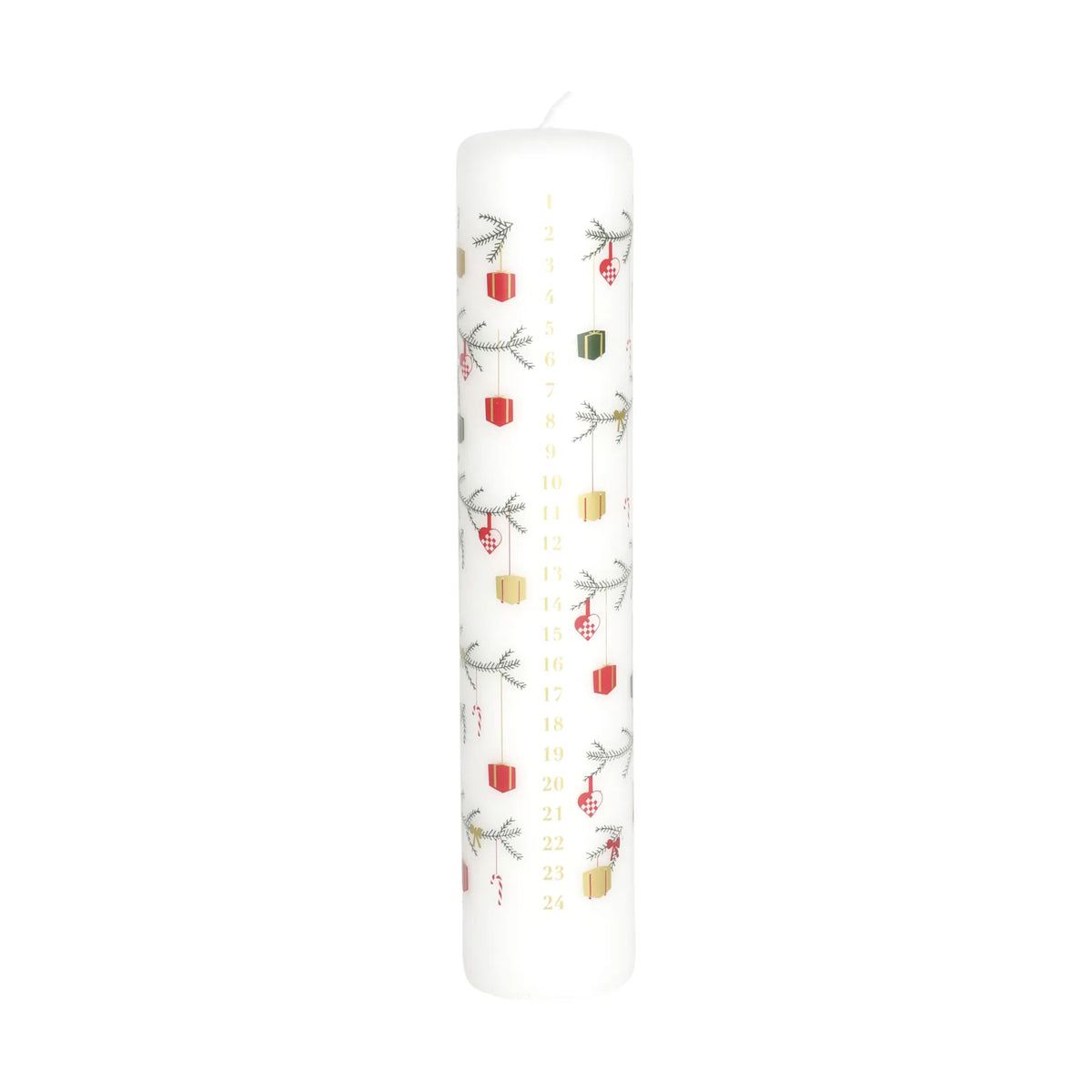 Christmas - Casa Christmas kalenderlys - Christmas candle 1-24 - 25 cm